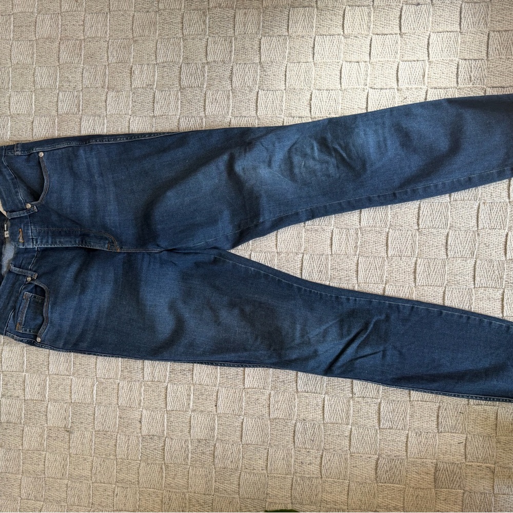 Good American Women's Dark Blue Skinny Jeans